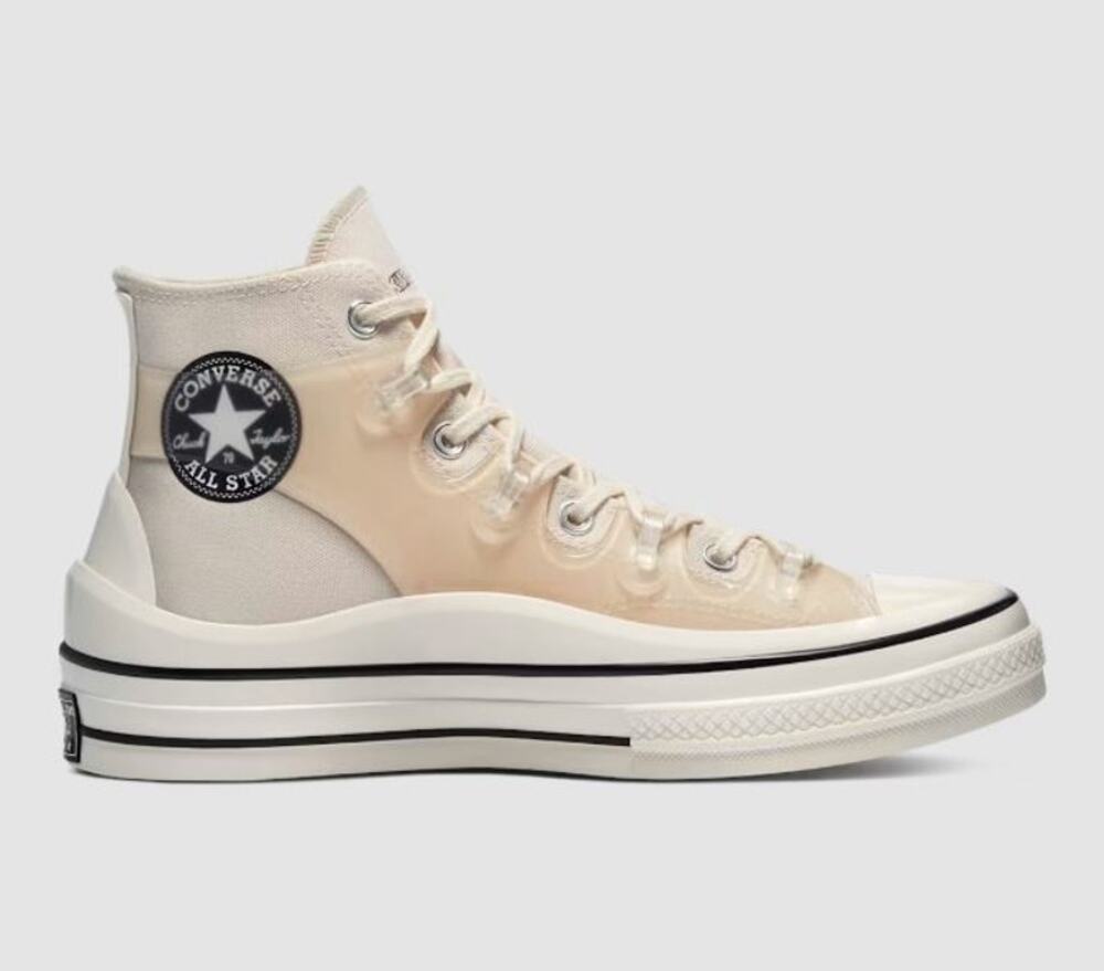 KIM JONES CONVERSE Chuck 70 High Natural Canvas Sneakers Unisex US 6.5